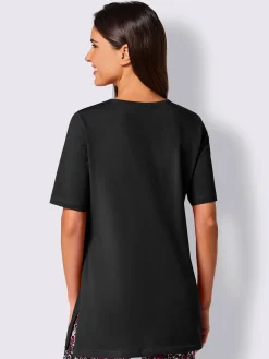 T-shirt long jersey fin