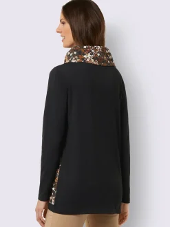 T-shirt long modèle affinant