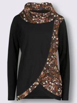 T-shirt long modèle affinant