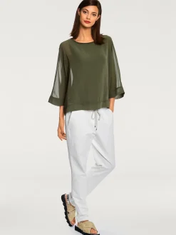 T-shirt look ample tendance