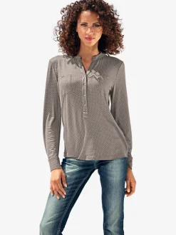 T-shirt look décontracté et moderne, poche plaquée