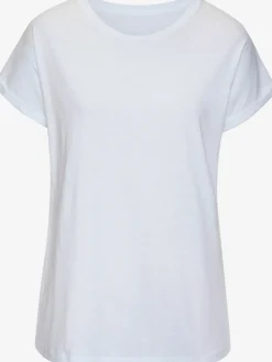 T-shirt lot avec imprimé tendance uni devant