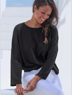 T-shirt manches avec bride et bouton pour un port différent - longues ou courtes