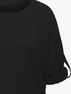 T-shirt manches avec bride et bouton pour un port différent - longues ou courtes
