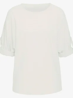 T-shirt manches avec bride et bouton pour un port différent - longues ou courtes