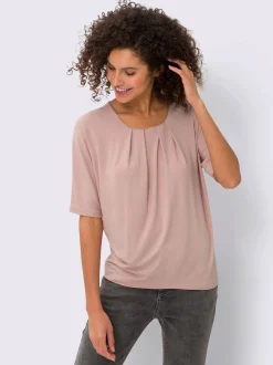 T-shirt manches chauve-souris viscose douce et fluide