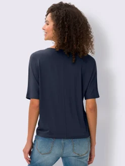 T-shirt manches chauve-souris viscose douce et fluide