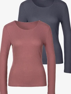 T-shirt manches longues basiques de qualité