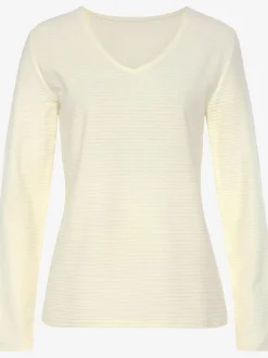 T-shirt manches longues basiques tendance