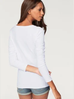 T-shirt manches longues basique bien-être