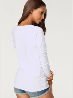 T-shirt manches longues basique bien-être