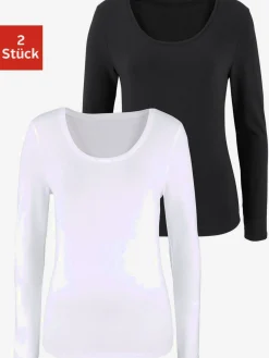 T-shirt manches longues basique bien-être