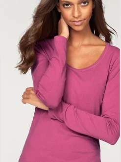 T-shirt manches longues basique bien-être