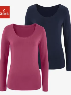 T-shirt manches longues basique bien-être