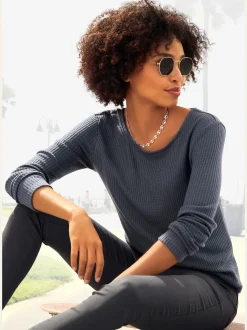 T-shirt manches longues basique de qualité
