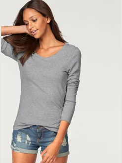 T-shirt manches longues basique bien-être