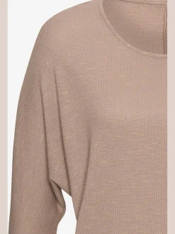 T-shirt manches longues manches chauve-souris longues
