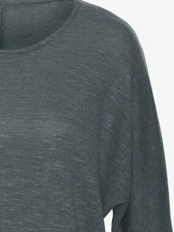 T-shirt manches longues manches chauve-souris longues