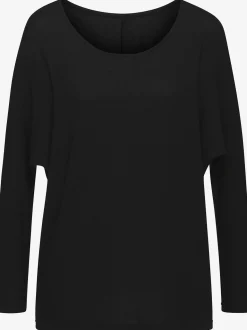 T-shirt manches longues manches chauve-souris pour un look décontracté