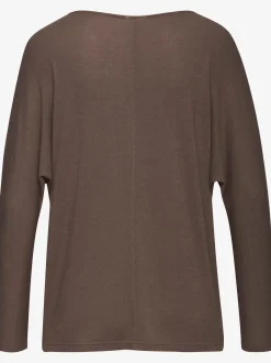 T-shirt manches longues manches chauve-souris pour un look décontracté