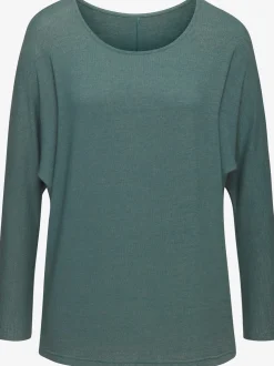 T-shirt manches longues manches chauve-souris pour un look décontracté