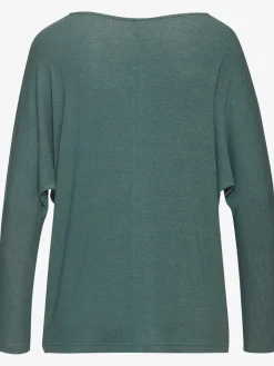 T-shirt manches longues manches chauve-souris pour un look décontracté