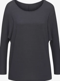 T-shirt manches longues manches chauve-souris pour un look décontracté