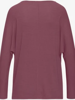 T-shirt manches longues manches chauve-souris pour un look décontracté