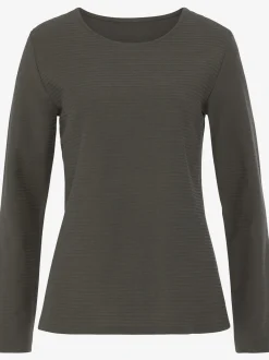 T-shirt manches longues un basique tendance