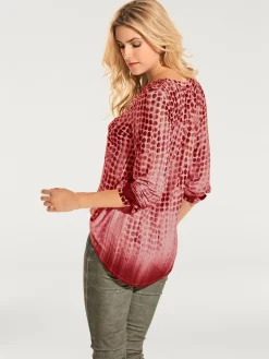 T-shirt motif à pois tendance