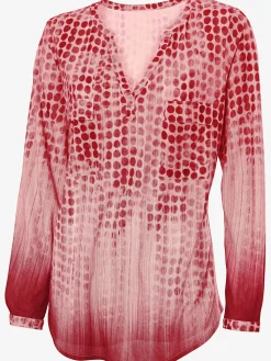 T-shirt motif à pois tendance
