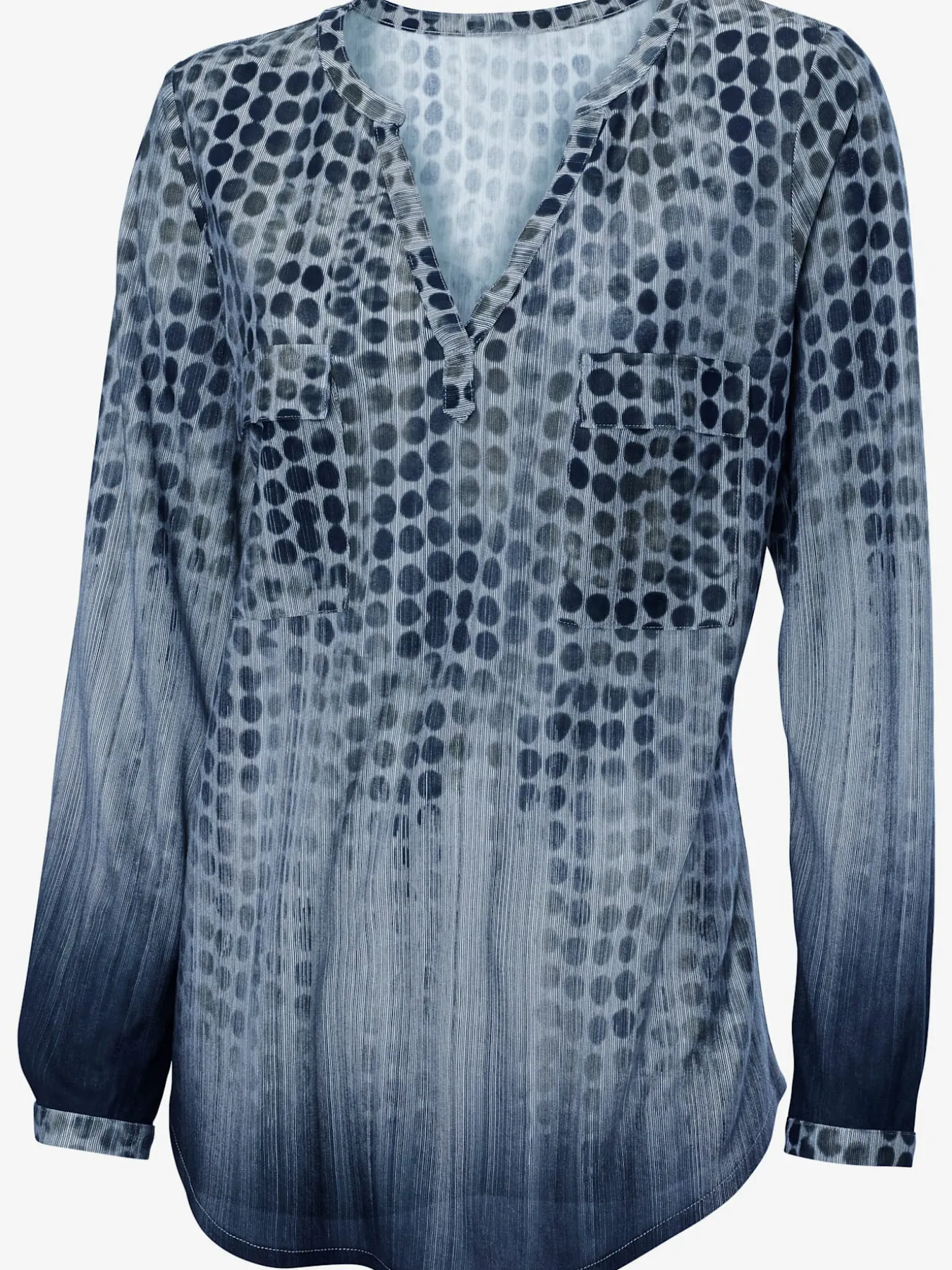 T-shirt motif à pois tendance