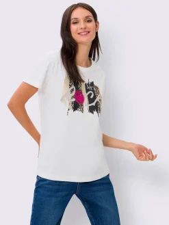 T-shirt motif imprimé