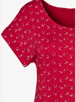 T-shirt petit nœud et découpe au niveau des manches