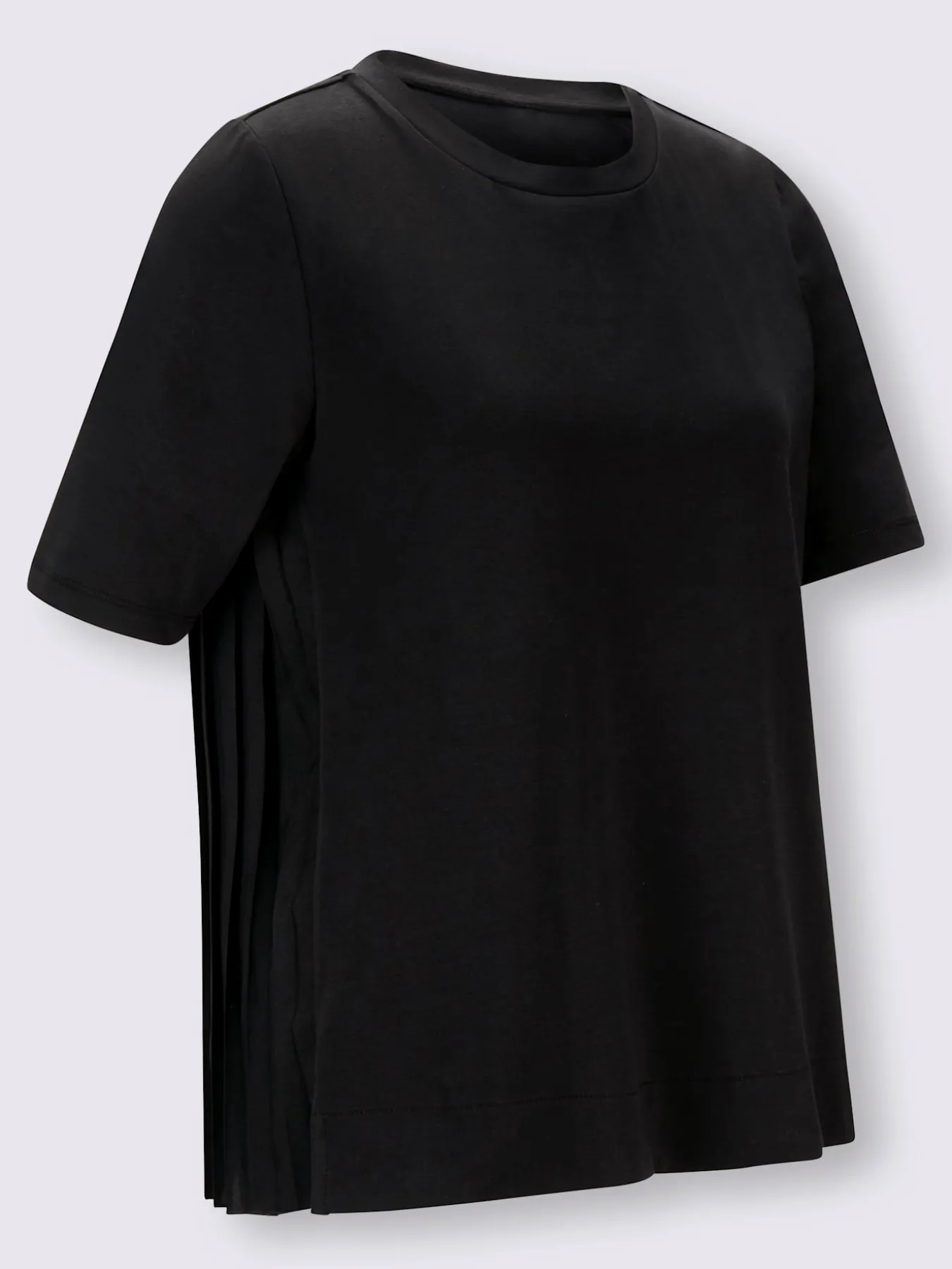 T-shirt plissé élasthanne