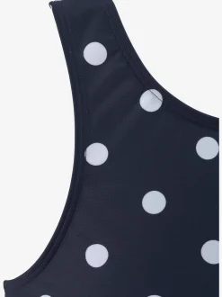 T-shirt pour la baignade imprimé à pois mode