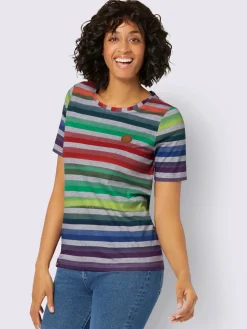 T-shirt rayé 50% coton