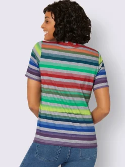 T-shirt rayé 50% coton