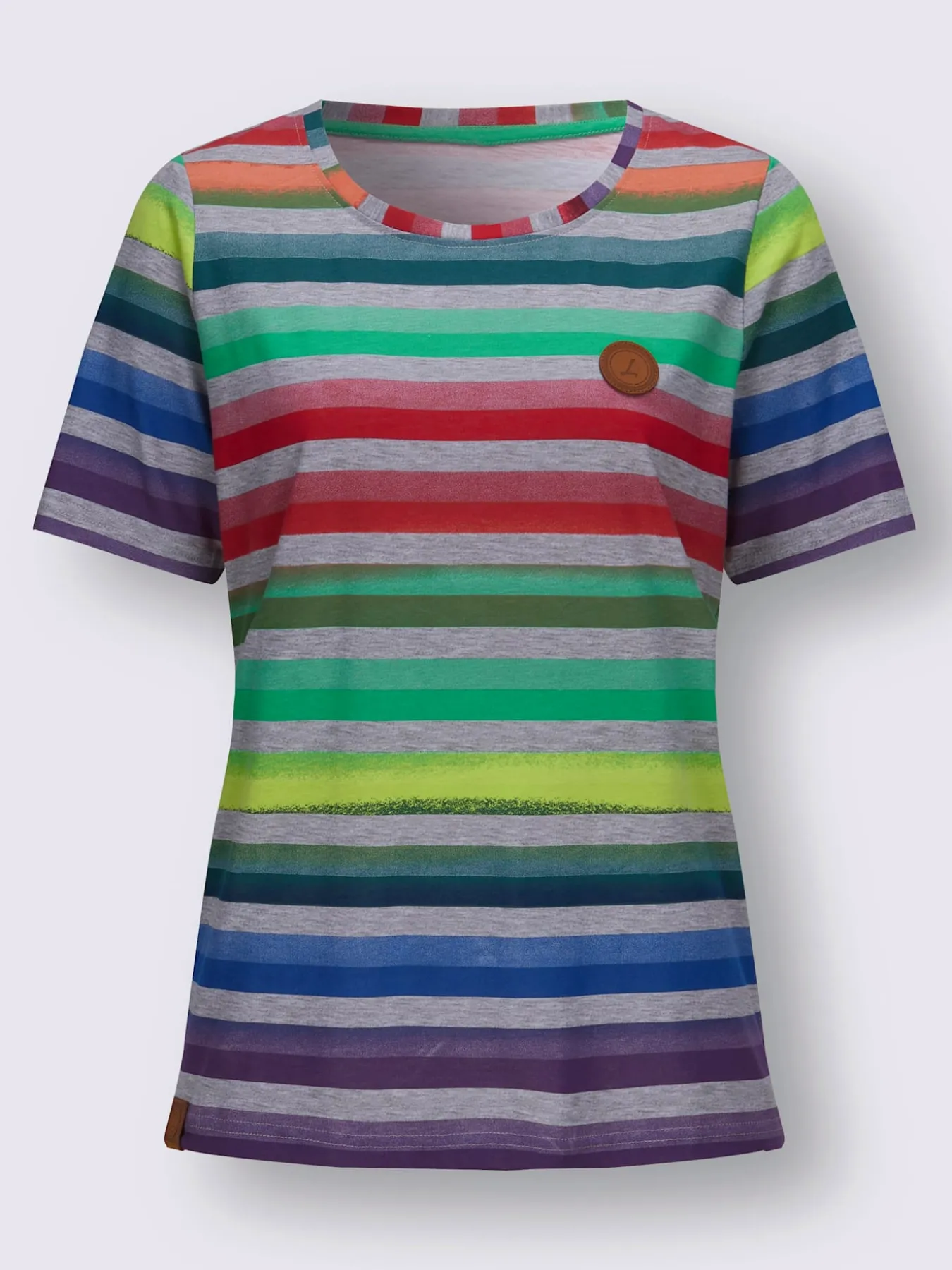 T-shirt rayé 50% coton