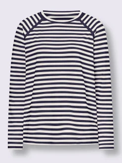 T-shirt rayé motif à rayures mode
