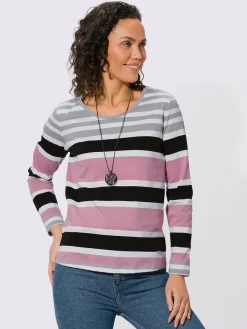 T-shirt rayé pur coton