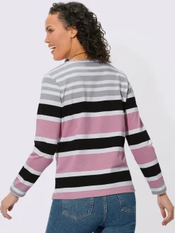 T-shirt rayé pur coton