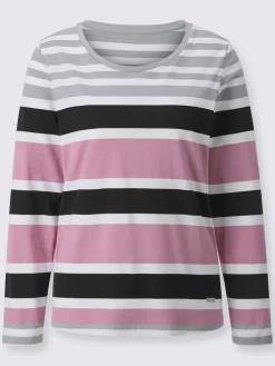 T-shirt rayé pur coton