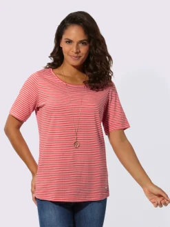 T-shirt rayé pur coton