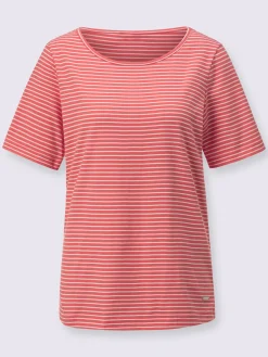 T-shirt rayé pur coton
