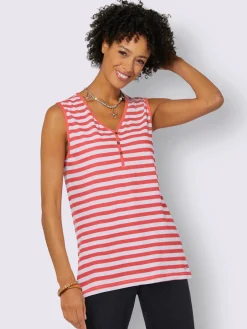 T-shirt rayé pur coton