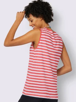 T-shirt rayé pur coton