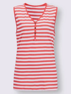 T-shirt rayé pur coton