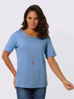 T-shirt rayé pur coton