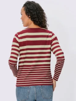 T-shirt rayé pur coton